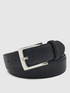 Single Stitching Leather Belt