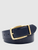 Gold Leather Reversible Belt