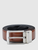 Reversible Buckle Cowskin Belt