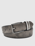 Gun Metal Buckle Casual Belt