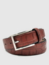 Crocodile Skin Casual Leather Belt