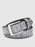 Faux Crocodile Pattern Casual Belt