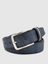 Brushed Pu Face Casual Leather Belt