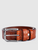 Crocodile Pattern Leather Belt